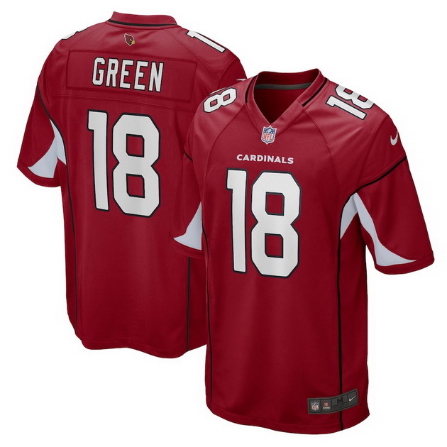 mens nike aj green cardinal arizona cardinals game player jersey